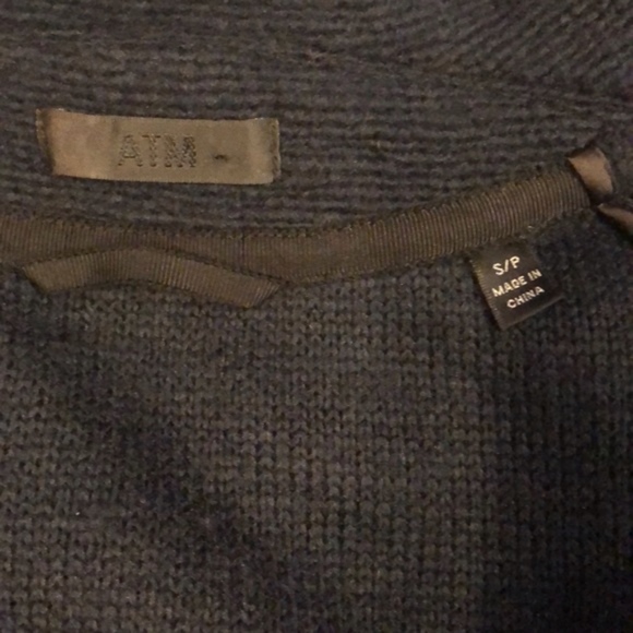 ATM Anthony Thomas Melillo Boucle Knit Pea Coat - Picture 6 of 8